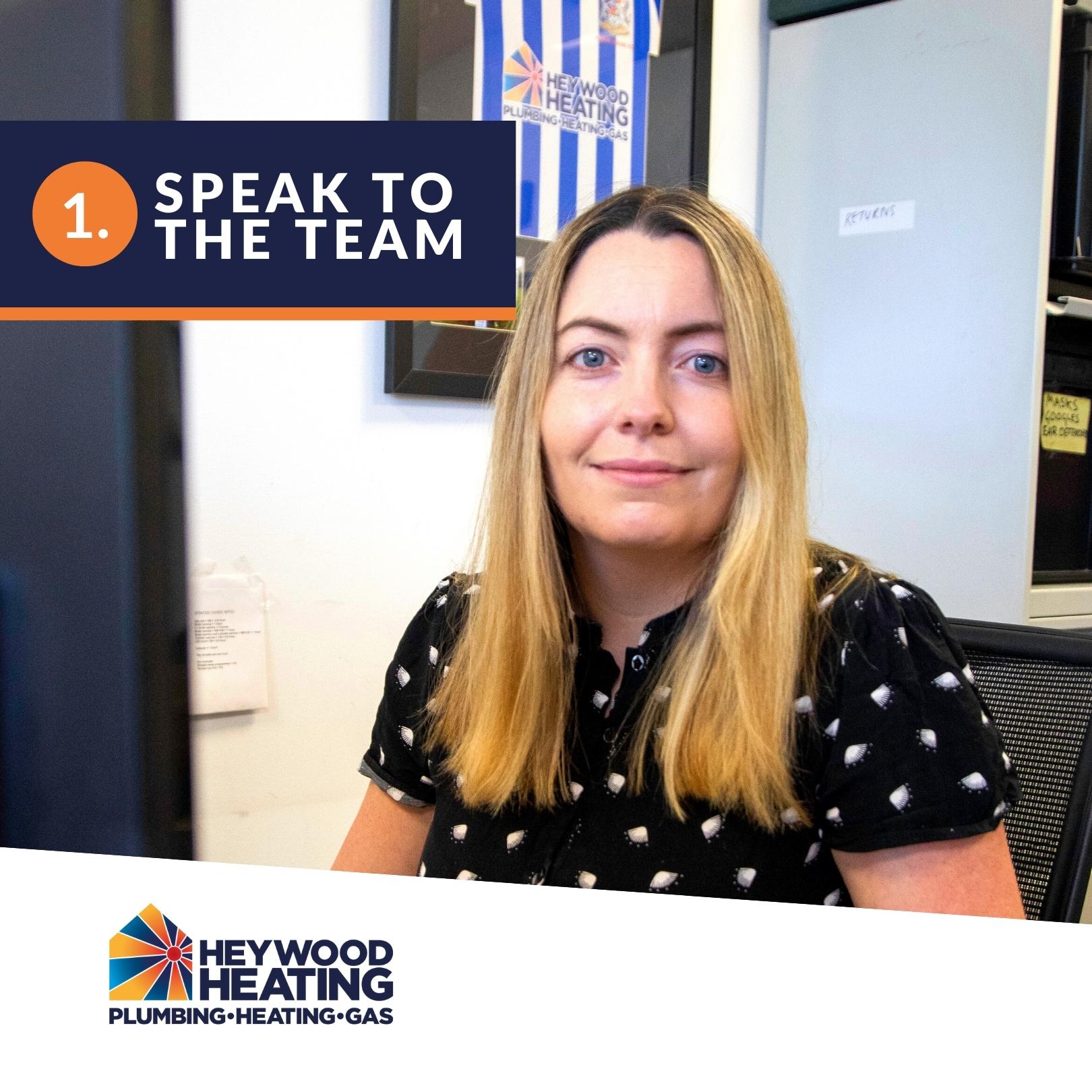 1.BOOK YOUR BOILER SURVEY APPOINTMENT